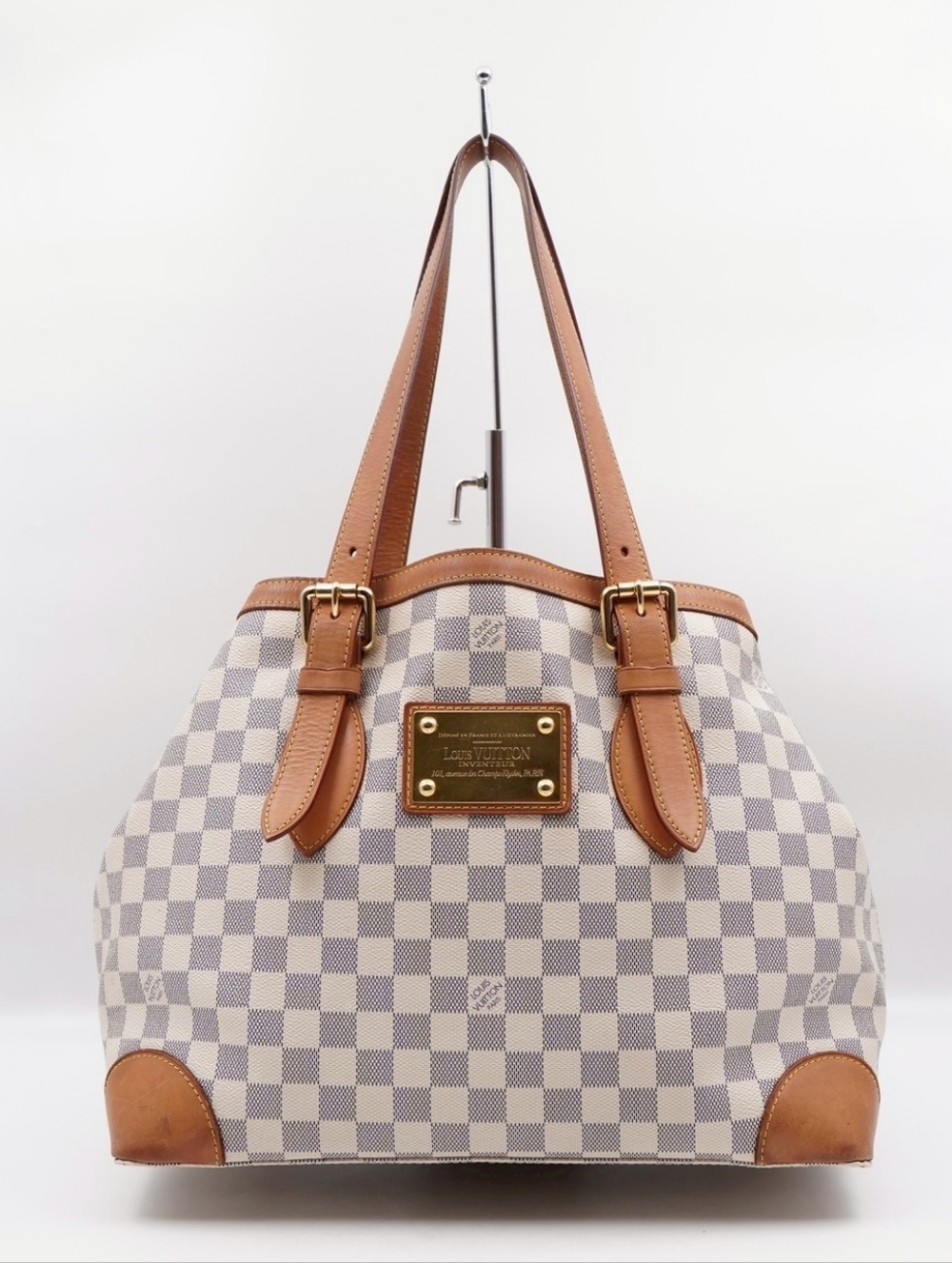 CH15 💗 Louis Vuitton Damier Ebene Hampstead
